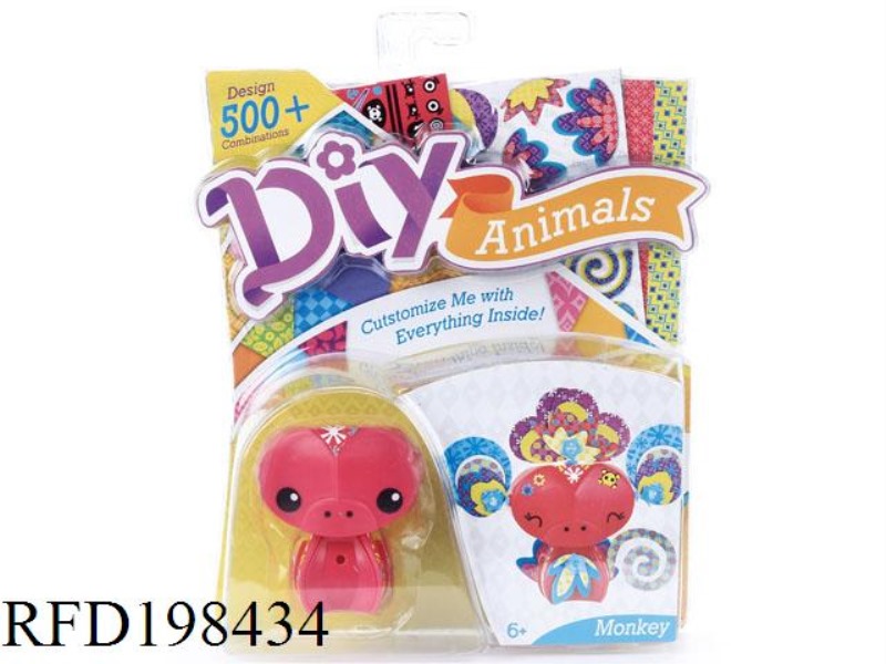 DIY PAPER ANIMAL-MONKEY