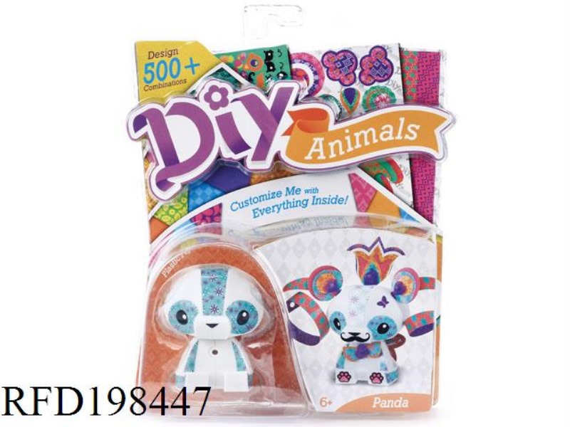 DIY PAPER ANIMAL-PANDA