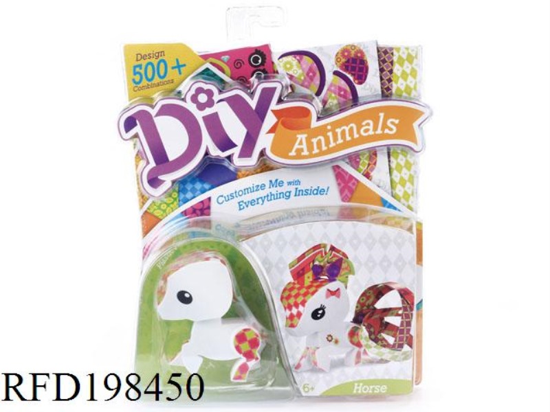 DIY PAPER ANIMAL-HORSE