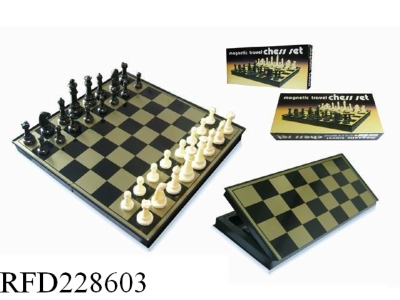 FOLDING MAGNETIC CHESS