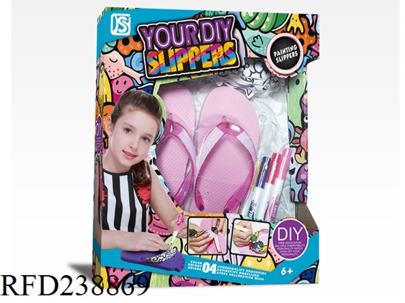 DIY PAINTING SLIPPER
