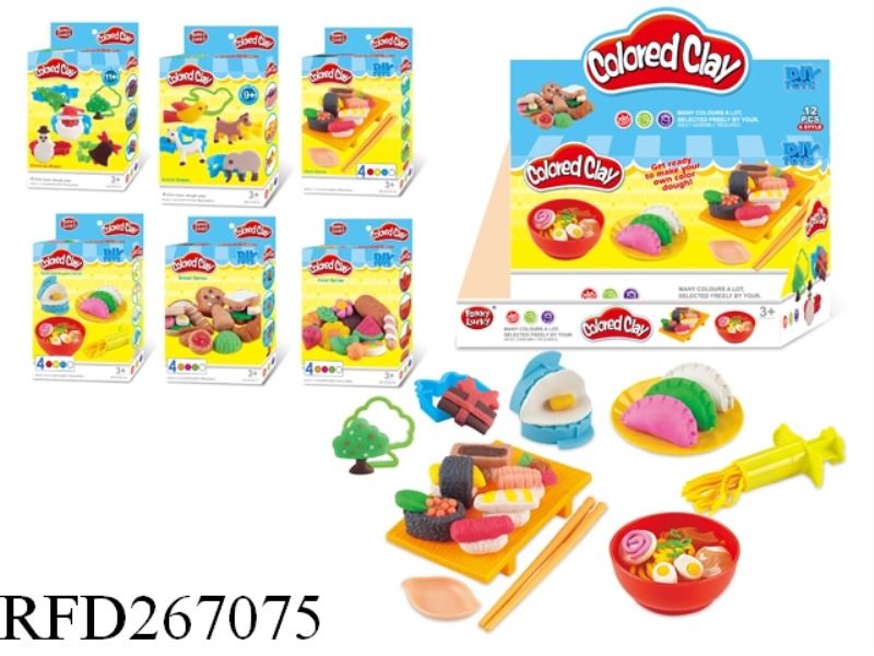 COLOR MUD 6PCS