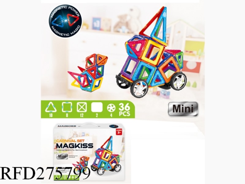 MINI MAGNETIC PIECE 36PCS