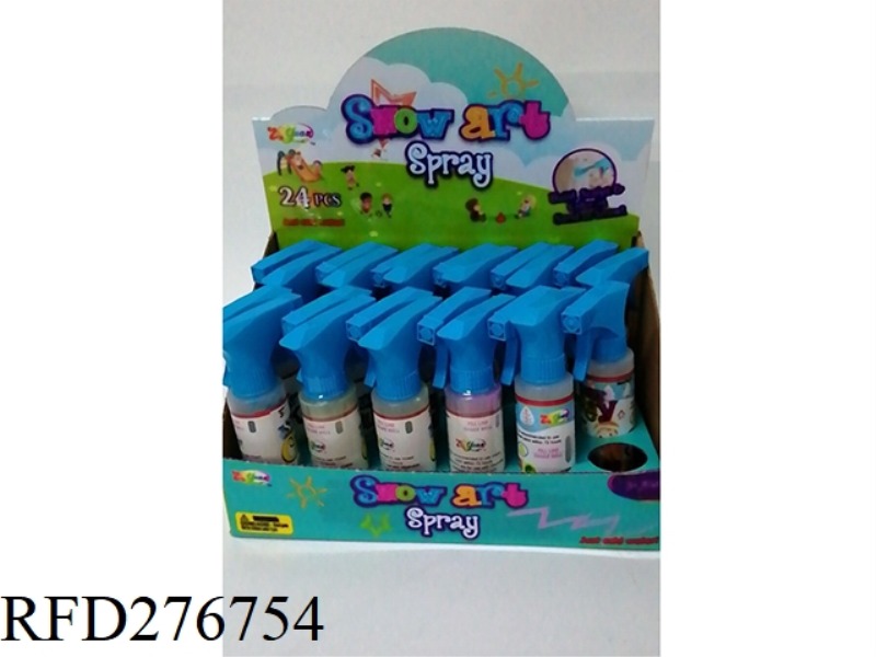 WASH CHALK SPRAY DISPLAY BOX (SUITABLE FOR BEACH, SNOW)