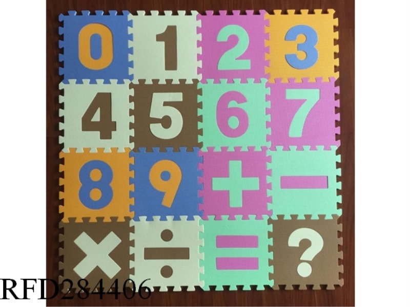 EVA PUZZLE GROUND MAT 16PCS