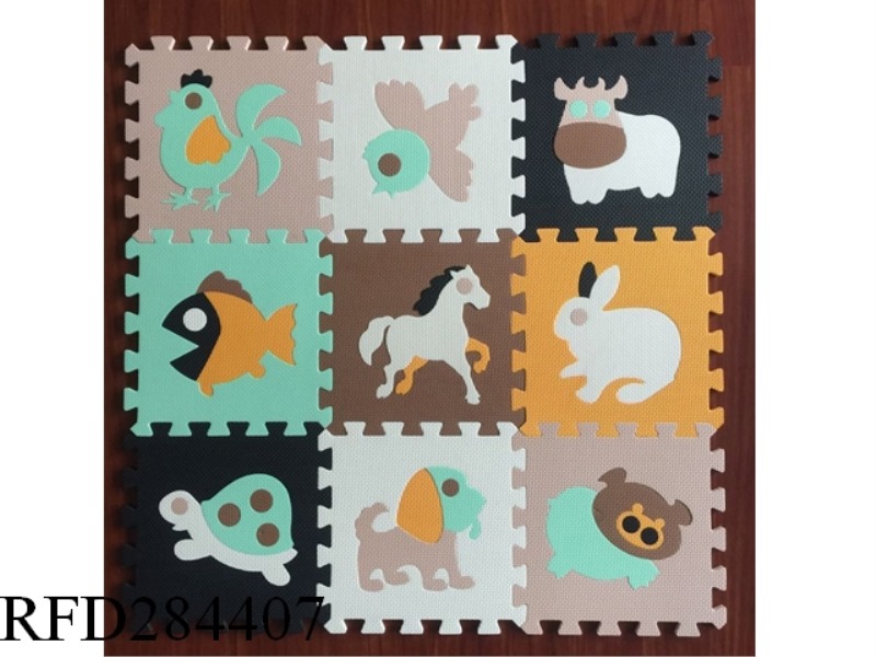 EVA PUZZLE GROUND MAT 9PCS