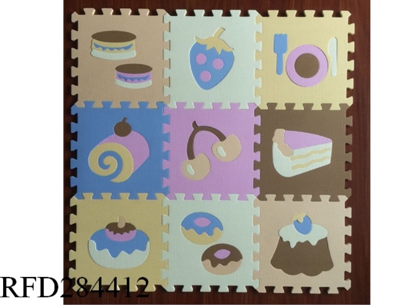 EVA PUZZLE GROUND MAT 9PCS