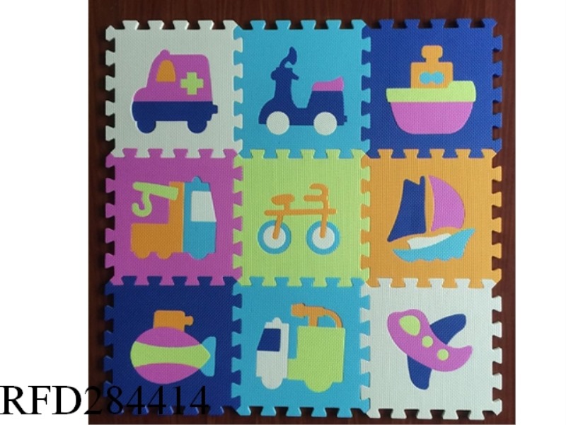 EVA PUZZLE GROUND MAT 9PCS