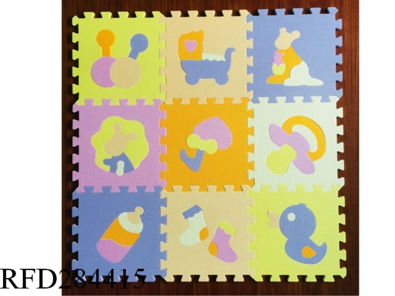 EVA PUZZLE GROUND MAT 9PCS