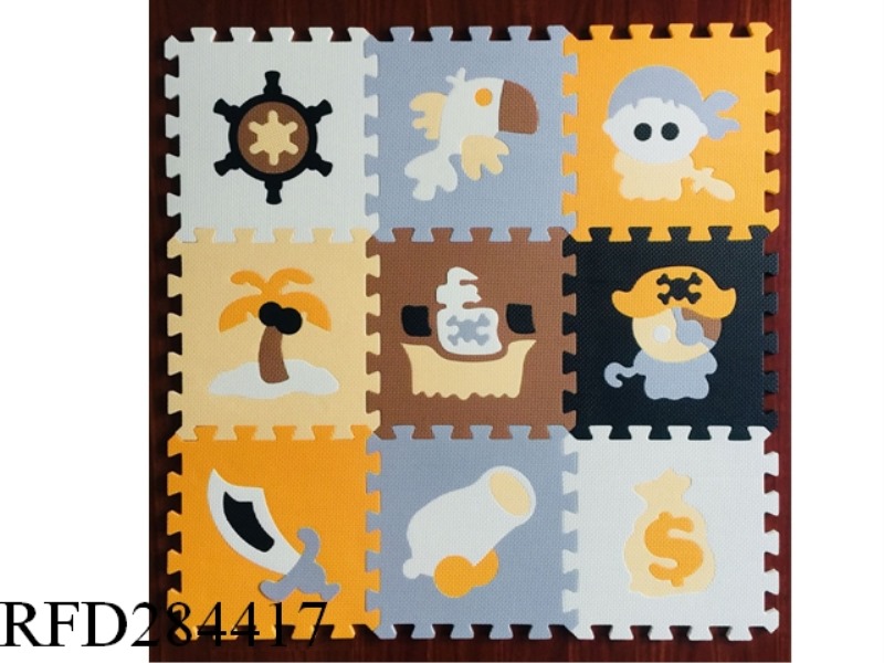 EVA PUZZLE GROUND MAT 9PCS