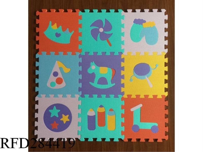 EVA PUZZLE GROUND MAT 9PCS