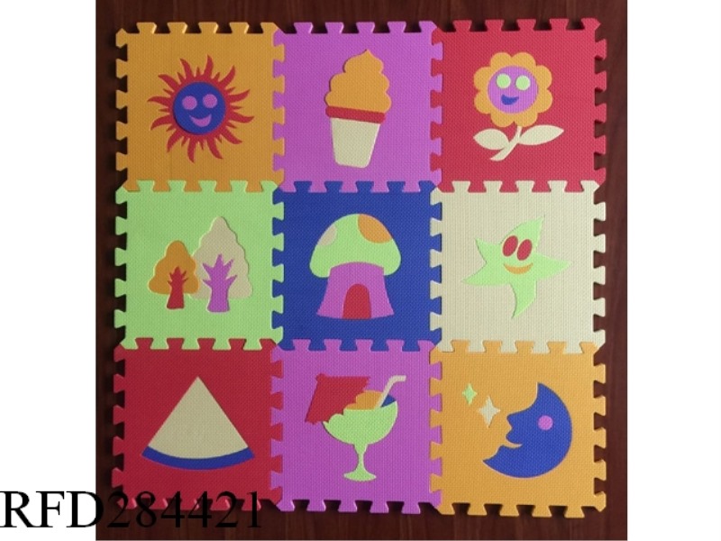 EVA PUZZLE GROUND MAT 9PCS
