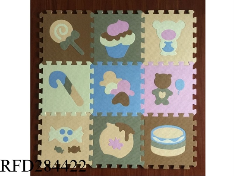 EVA PUZZLE GROUND MAT 9PCS