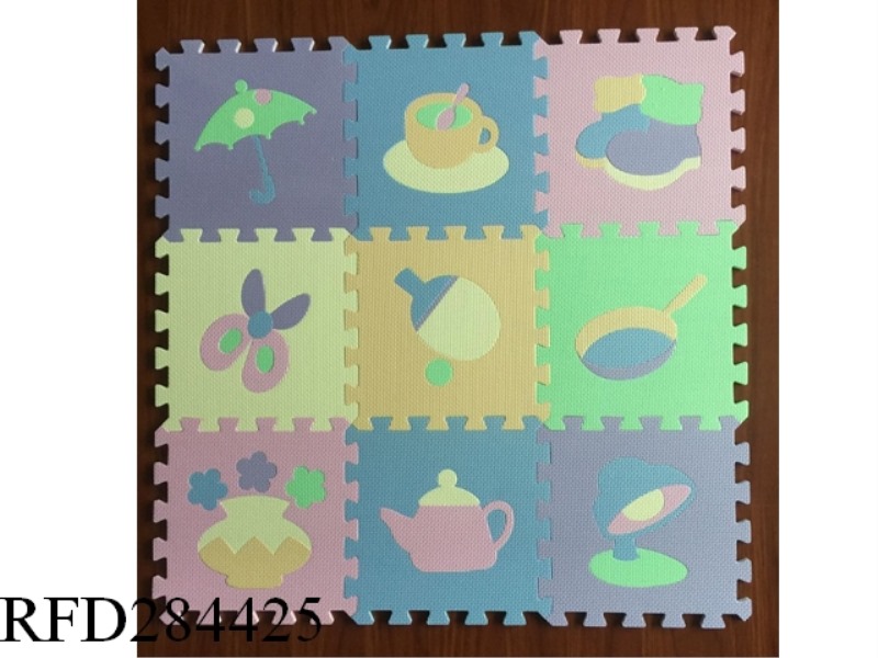 EVA PUZZLE GROUND MAT 9PCS