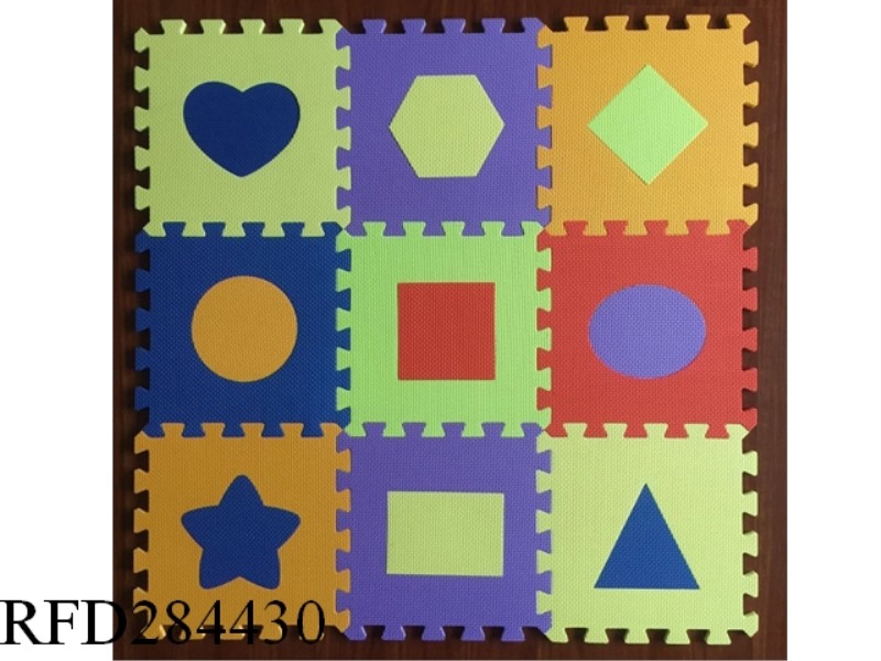EVA PUZZLE GROUND MAT 9PCS