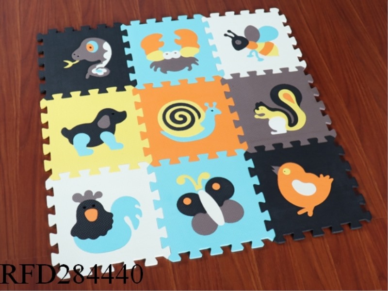 EVA PUZZLE GROUND MAT 9PCS