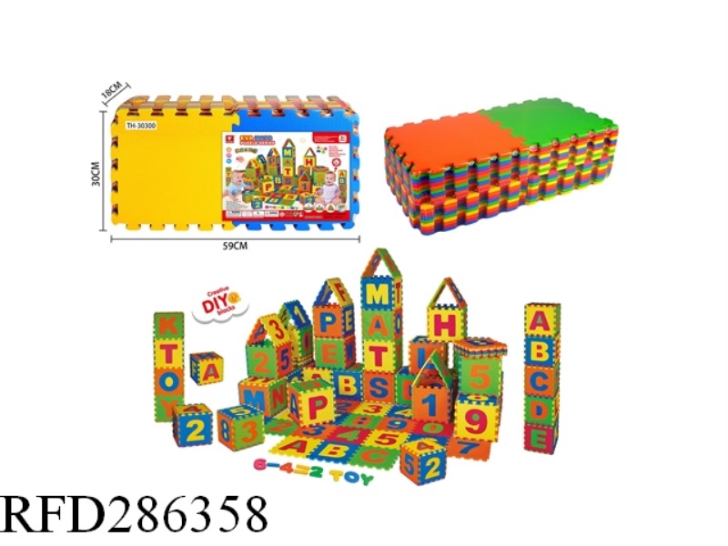 EVA FLOOR MAT PUZZLE 36PCS