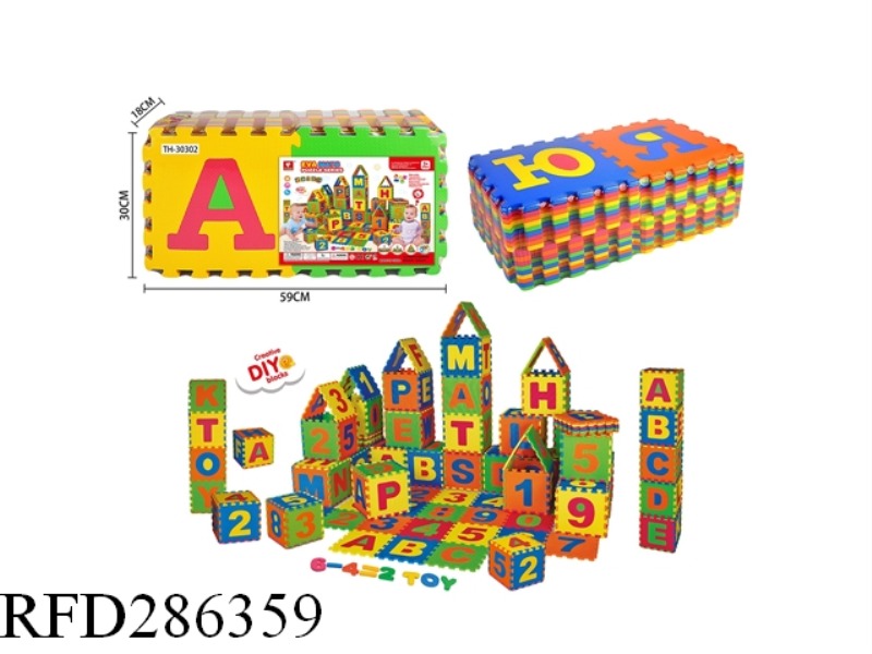 EVA FLOOR MAT PUZZLE 36PCS