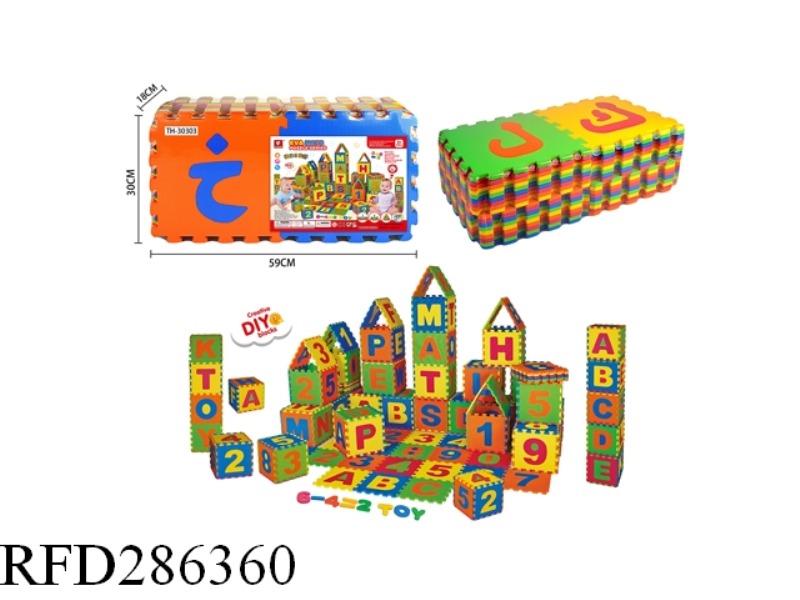 EVA FLOOR MAT PUZZLE 36PCS