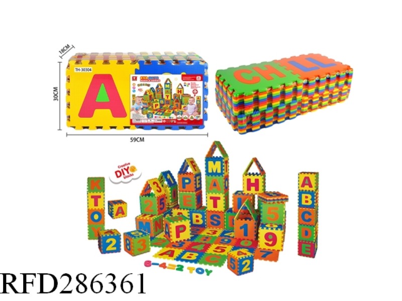 EVA FLOOR MAT PUZZLE 36PCS