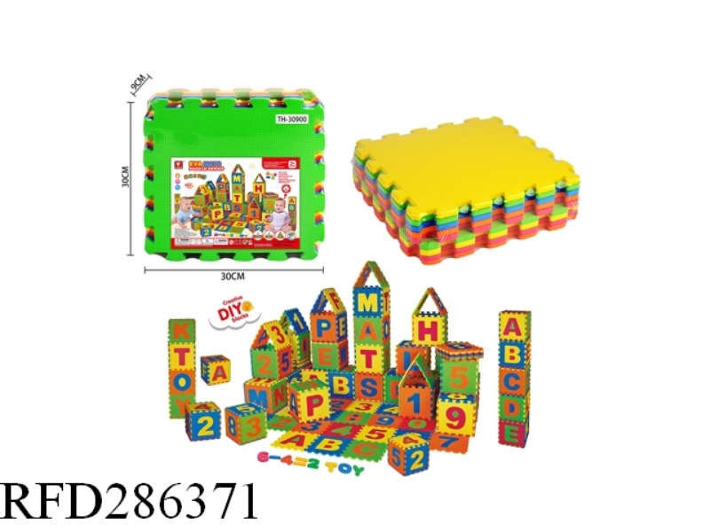 EVA FLOOR MAT PUZZLE 9PCS