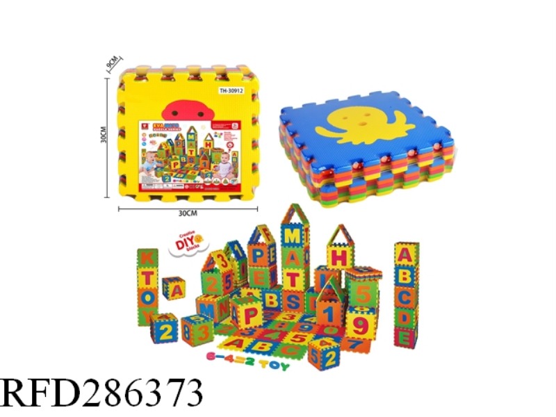 EVA FLOOR MAT PUZZLE 9PCS