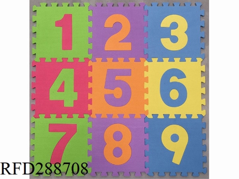 EVA PUZZLE GROUND MAT 9PCS