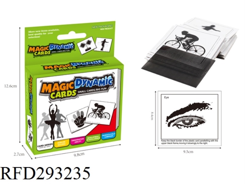 MAGIC DYNAMIC CARD 60PCS