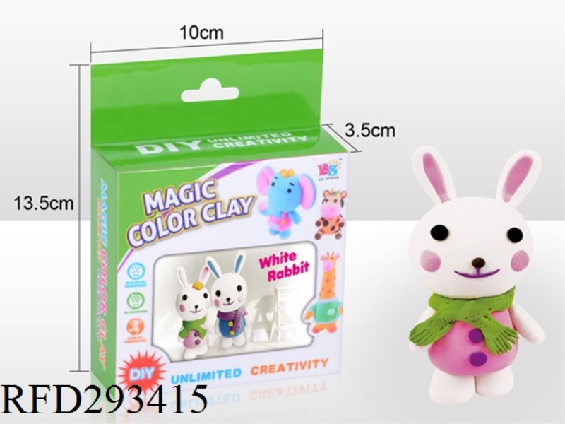 MAGIC COLOR CLAY SET-RABBIT