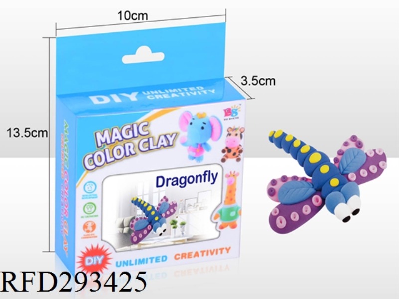MAGIC COLOR CLAY SET-DRAGONFLY