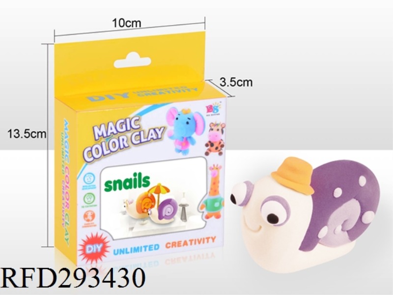 MAGIC COLOR CLAY SET-SNAIL