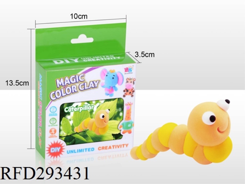 MAGIC COLOR CLAY SET-CATERPILLAR