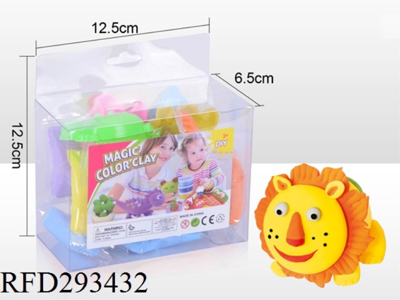 MAGIC COLOR CLAY SET-LION