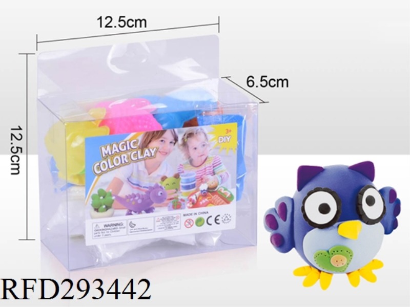 MAGIC COLOR CLAY SET-OWL
