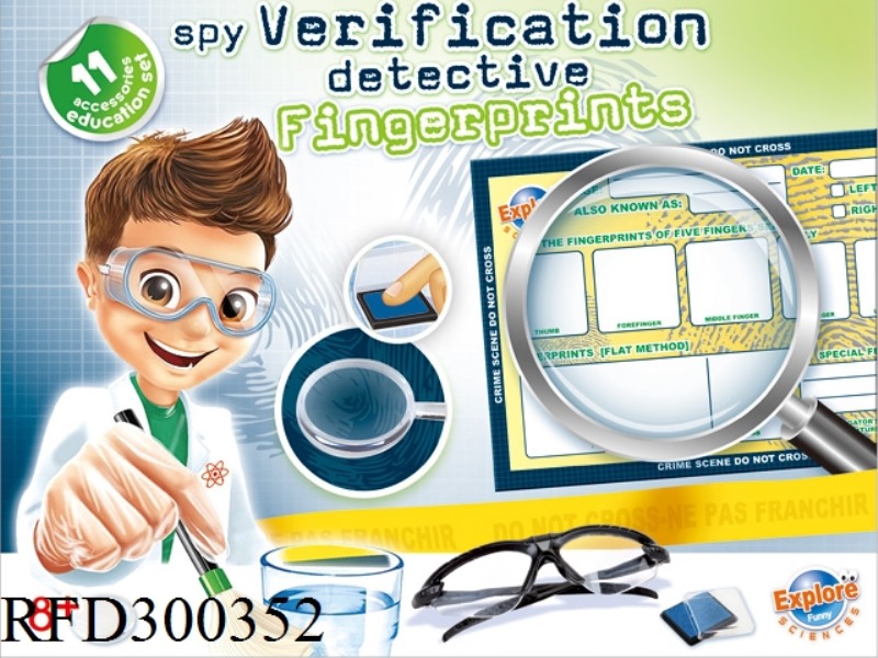 ENVIRONMENTAL PROTECTION SERIES-SPY VERIFICATION DETECTIVE FINGERPRINTS