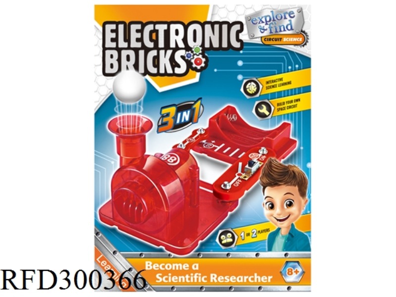 CREATIVITY POWER SERIES CIRCUIT TOY 3 IN 1