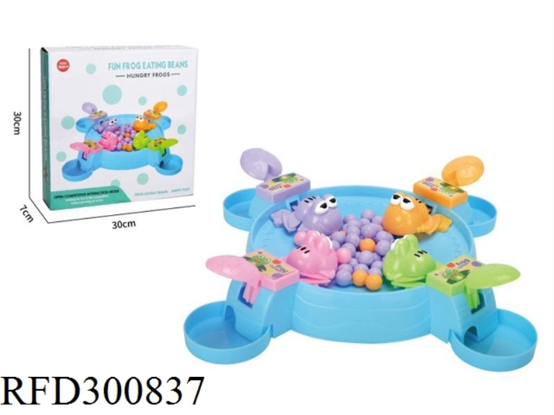 FROG EATING BEANS GAME