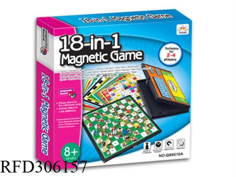 18 IN 1 MAGNETISM CHESS