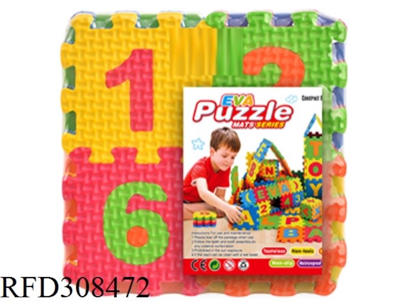 EVA DIGITAL PUZZLE 12PCS