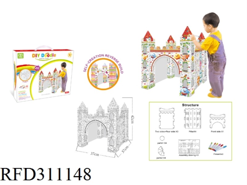DIY GRAFFITI CASTLE