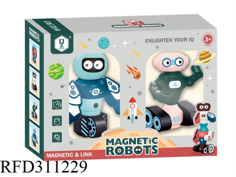 MAGNETIC FORCE BLOCK SPACEMAN 2PCS