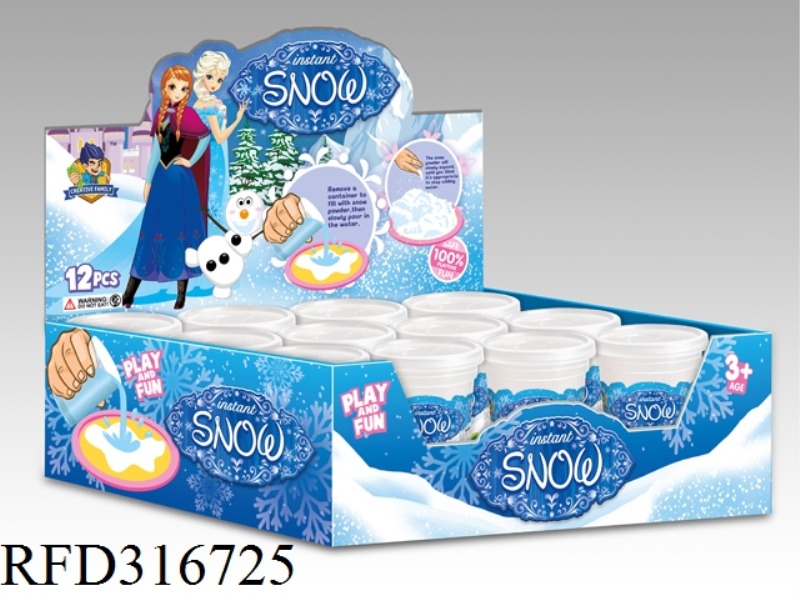 INSTANT SNOW 70G (12PCS)
