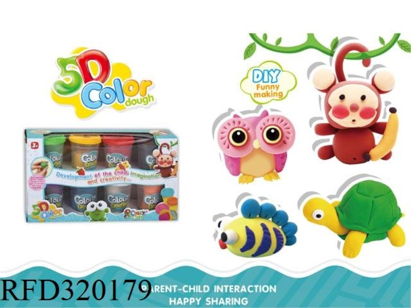 COLOR MUD 8 PCS 85G
