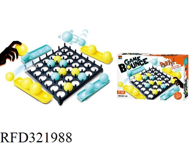 A GAME OF BOUNCING BALLS