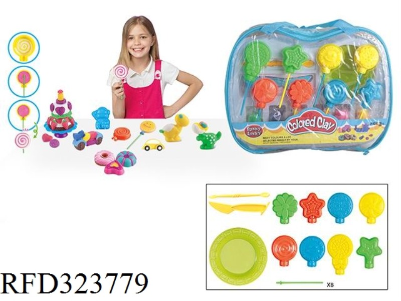LOLLIPOP COLORED MUD