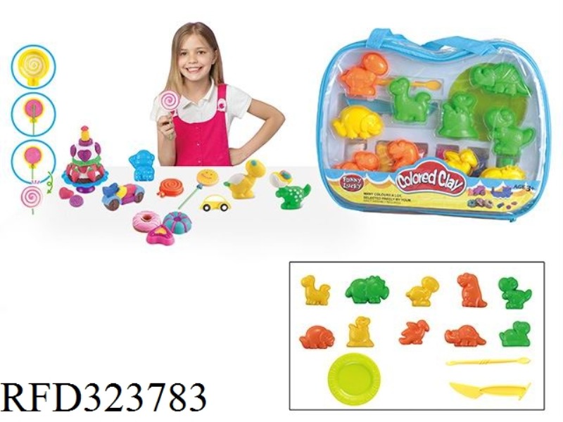 DINOSAUR COLOR MUD