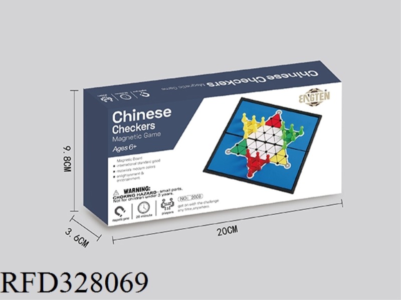 MAGNETIC CHINESE CHECKERS