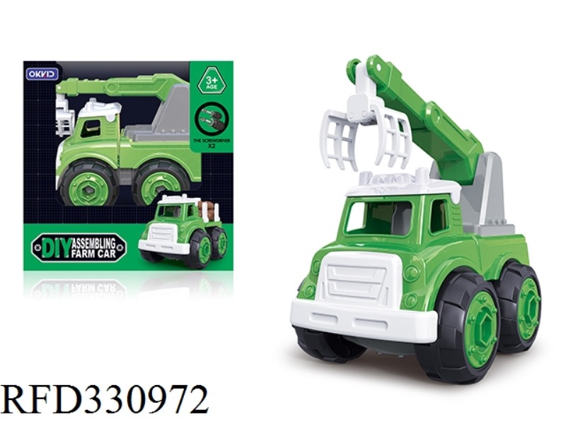 Stone grabbing machine