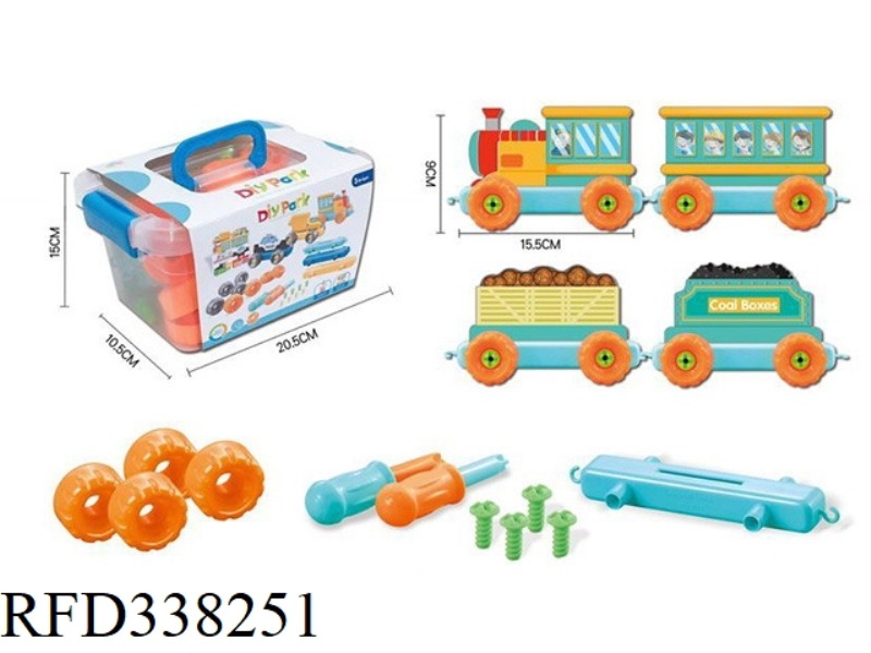 PUZZLE DISASSEMBLY TRAIN (
1 BOX 4)