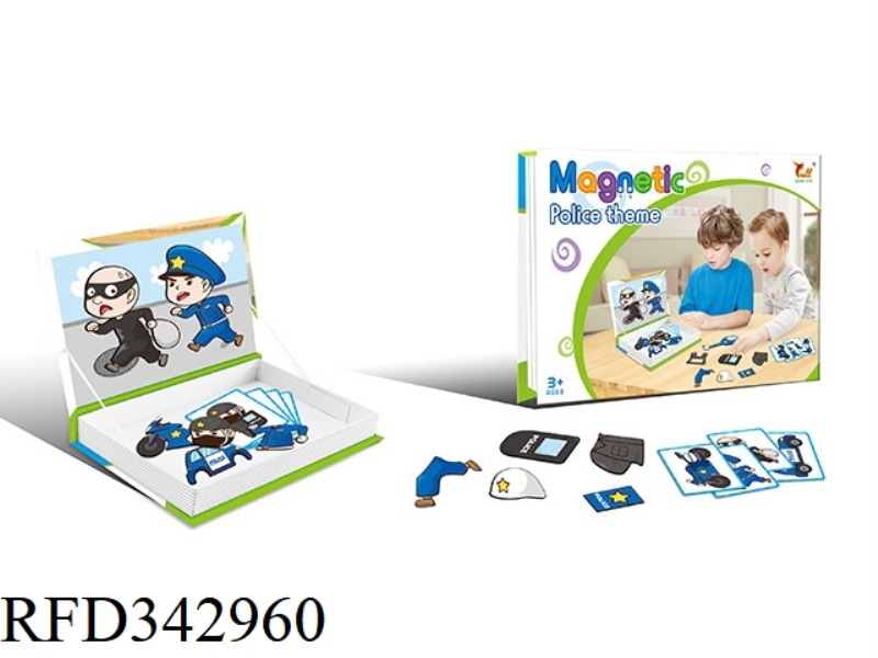 MAGNETIC PUZZLE ASSEMBLY (PEOPLE'S POLICE)